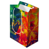 SPW psychedelische spiraal Medium Cadeauzakje (Voorkant Gekanteld)