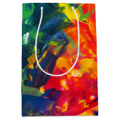 SPW psychedelische spiraal Medium Cadeauzakje (Voorkant)