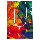 SPW psychedelische spiraal Medium Cadeauzakje (Achterkant)