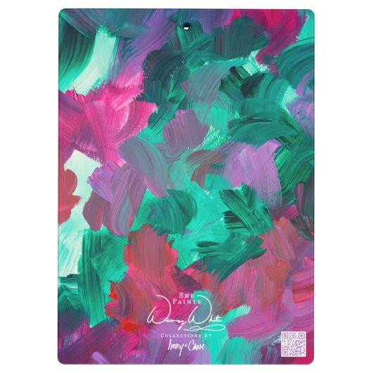 SPW Touch of Jewel Tones Klembord (Achterkant)