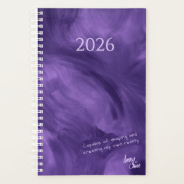 SPW Vrij-vloeiende Violette Haze Kleine Maandelijk Planner
