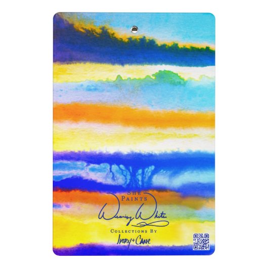 SPWW Among the Horizon Mini Clipboard Klembord (Achterkant)