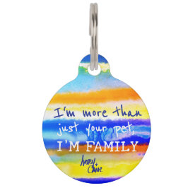 SPWW Among the Horizon Round Pet Tag Huisdierpenning
