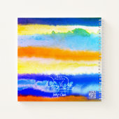 SPWW Among the Horizon Spiral Notebook Notitieboek (Achterkant)