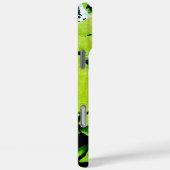 SPWW Keylime n' Slime Groen & Zwart Abstract Case-Mate iPhone Case (Achterkant / Rechts)
