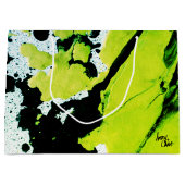 SPWW Keylime n' Slime Groen & Zwart Abstract Groot Cadeauzakje (Voorkant)