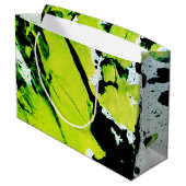 SPWW Keylime n' Slime Groen & Zwart Abstract Groot Cadeauzakje (Achterkant Gekanteld)