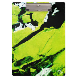 SPWW Keylime n' Slime Groen & Zwart Abstract Klembord