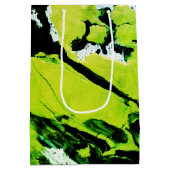 SPWW Keylime n' Slime Groen & Zwart Abstract Medium Cadeauzakje (Achterkant)