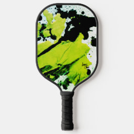 SPWW Keylime n' Slime Groen & Zwart Abstract Pickleball Paddle