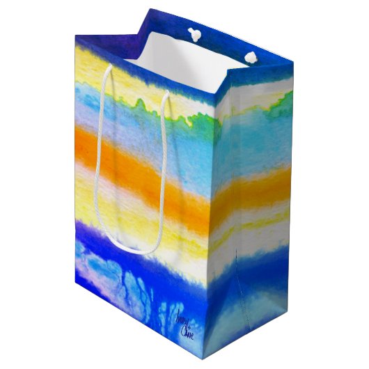 SPWW Onder de Horizon Medium Cadeauzakje (Voorkant Gekanteld)