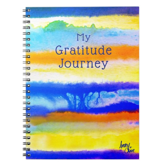 SPWW Onder de Horizon Spiraal Journal Notebook Notitieboek (Voorkant)