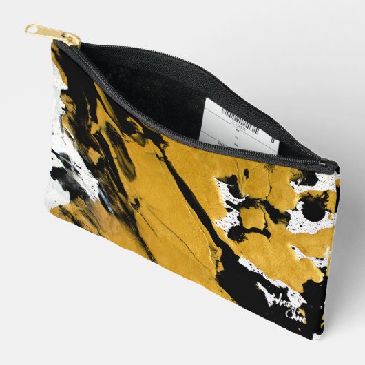 SPWW ontstoken Soul Black & Gold Abstract Etui (Open)
