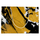 SPWW ontstoken Soul Black & Gold Abstract Groot Cadeauzakje (Achterkant)