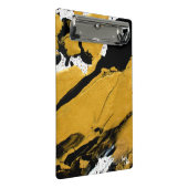 SPWW ontstoken Soul Black & Gold Abstract Mini Klembord (Schuin)