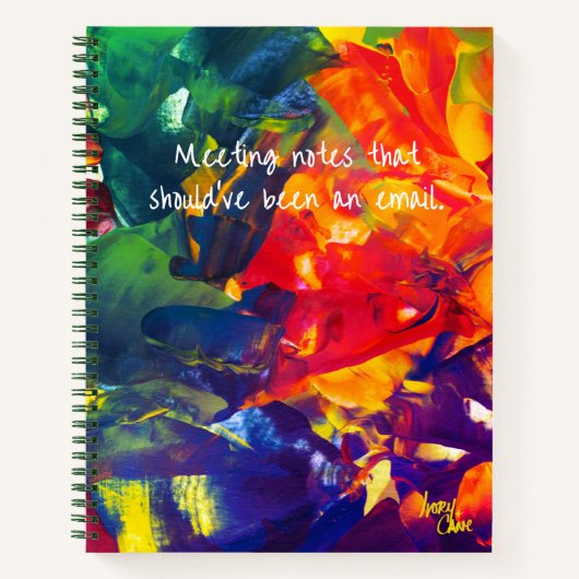 SPWW Psychedelic Spiral, Spiral Notebook Notitieboek (Voorkant)