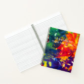 SPWW Psychedelic Spiral, Spiral Notebook Notitieboek (Binnen)