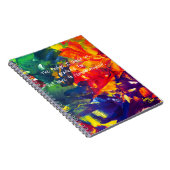 SPWW psychedelische spiraal journaal notitieboek (Rechterzijde)