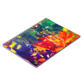 SPWW psychedelische spiraal journaal notitieboek (Linkerzijde)