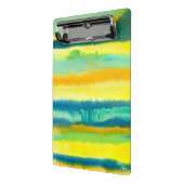 SPWW Tangoed Tiers Blauwgroen Groen & Sinaasappel Mini Klembord (Angled2)