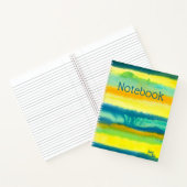 SPWW Tangoed Tiers Blauwgroen Groen & Sinaasappel  Notitieboek (Binnen)