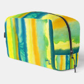 SPWW Tangoed Tiers Blauwgroen Groen & Sinaasappel  Toilettasje (Rechterhoek)