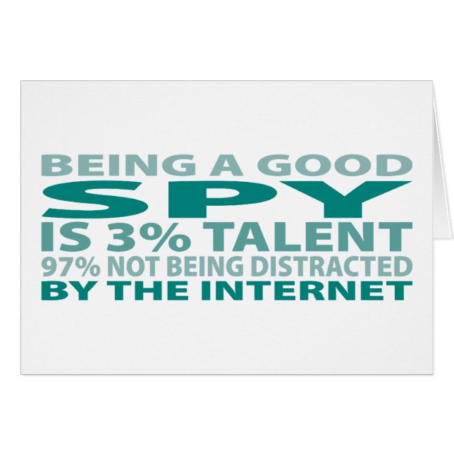 Spy 3% Talent (Voorkant Horizontaal)