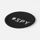 #SPY - Borden Papieren Bordje (Gekanteld)