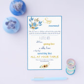 Spy Bridal Wedding Game Flyer (Enkel)