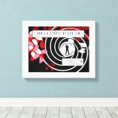 Spy Canvas Bruiloft Keepsake (Insitu (Houten vloer))