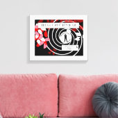 Spy Canvas Bruiloft Keepsake Afdruk (Insitu (Woonkamer))