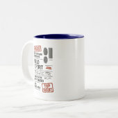 Spy Coffee Mok – Undercover Brew Cafeïne Gift (Voorkant links)