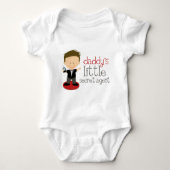 Spy Daddys Little Secret Agent Romper (Voorkant)