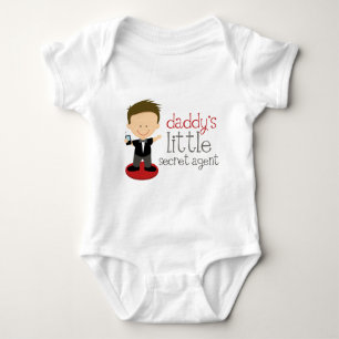 Spy Daddys Little Secret Agent Romper