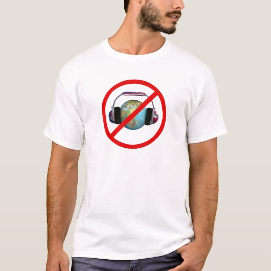 Spy de wereld niet t-shirt (Voorkant)