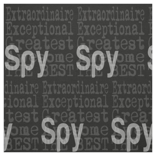 Spy Extraordinaire Stof (Swatch)
