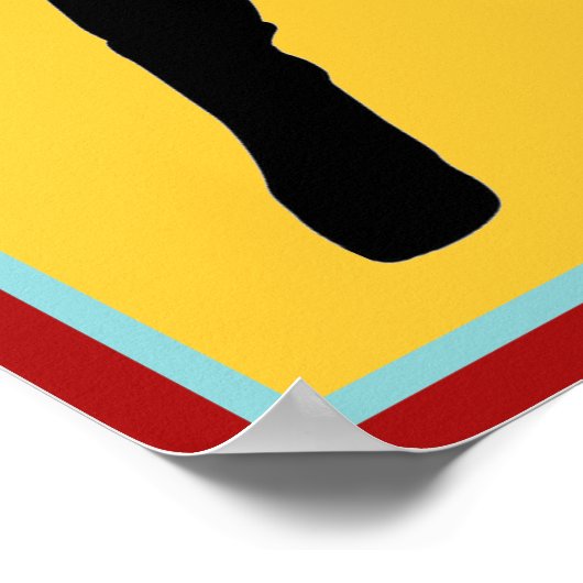 Spy Girl van 60 jaar Poster (Hoek)