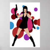 Spy Girl van 60 jaar Poster (Voorkant)