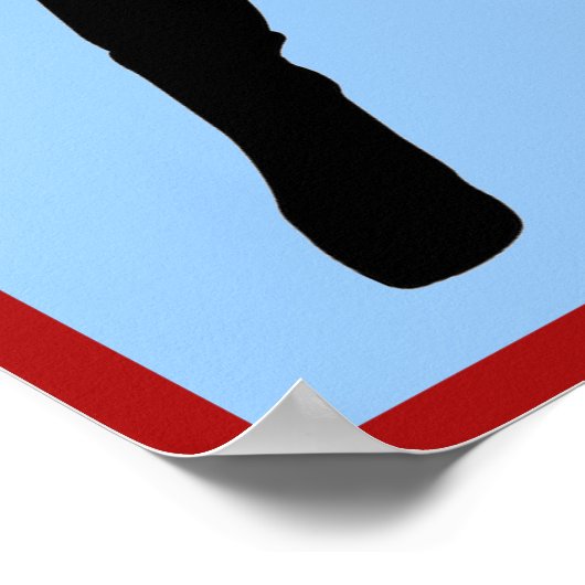 Spy Girl van 60 jaar Poster (Hoek)