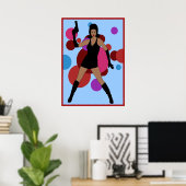 Spy Girl van 60 jaar Poster (Thuiskantoor)