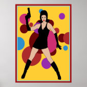 Spy Girl van 60 jaar Poster (Voorkant)