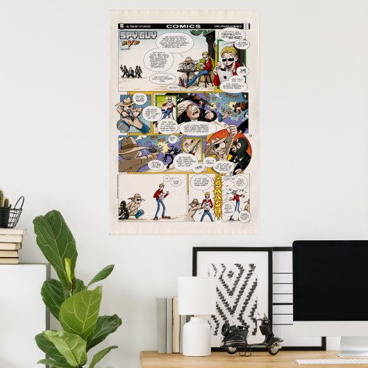 SPY GUY: One-Pager Funnies #1 Poster (Thuiskantoor)