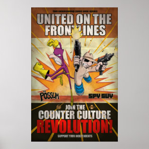 Spy Guy/Possum - Counter Culture Revolution poster
