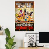 Spy Guy/Possum - Counter Culture Revolution poster (Thuiskantoor)