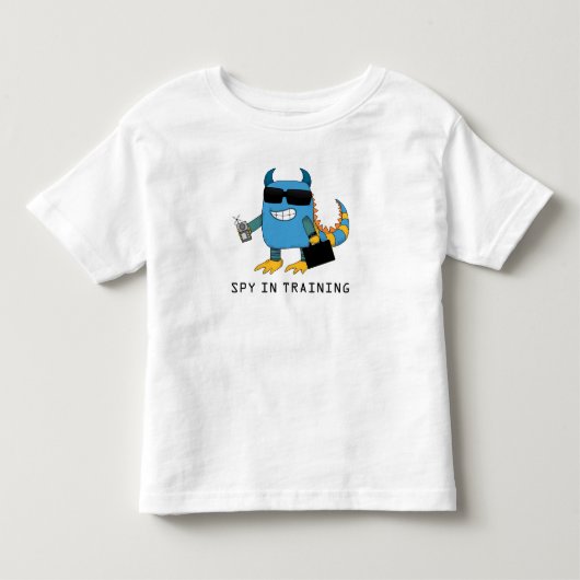 SPY IN OPLEIDING KINDER SHIRTS (Voorkant)