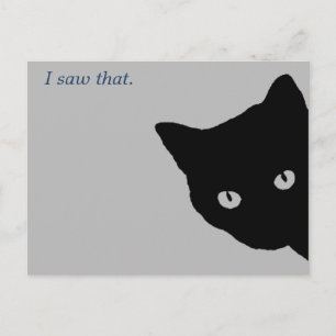 Spy Kat Briefkaart