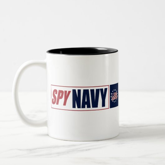 SPY NAVY TWEEKLEURIGE KOFFIEMOK (Links)
