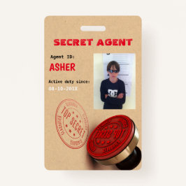 Spy Party Secret Agent Badge