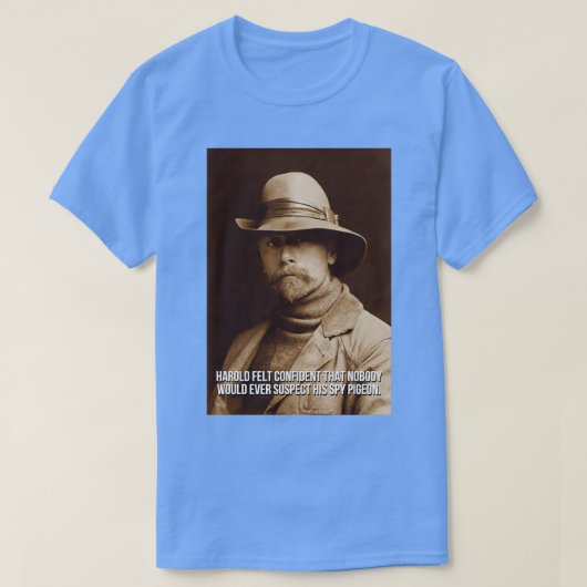 Spy Pigeons T-shirt (Design voorkant)