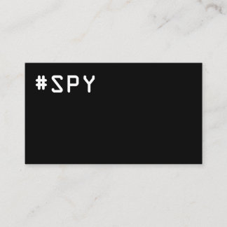 #SPY - Roepenkaart Visitekaartje